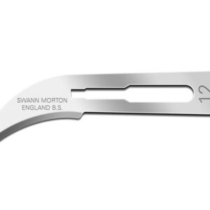 BLADES IN CARBON STEEL SWANN-MORTON NO. 12 - sterile