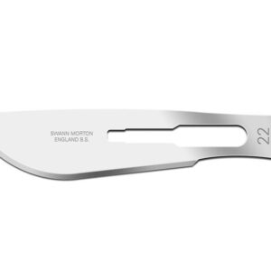 BLADES IN CARBON STEEL SWANN-MORTON NO. 22 - sterile