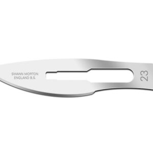 BLADES IN CARBON STEEL SWANN-MORTON no. 23 - sterile