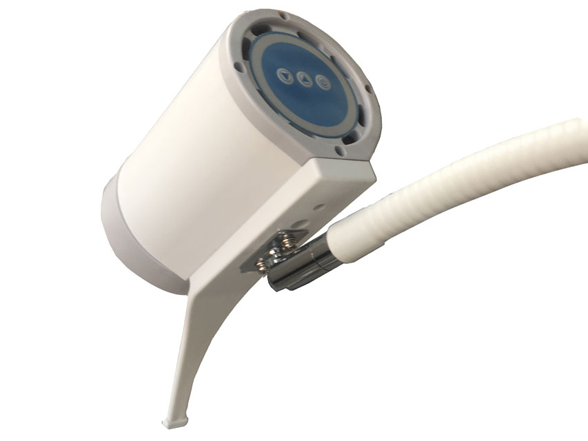 LAMPE À 7 LEDS HYRIDIA avec bras à ressort en métal - chariot