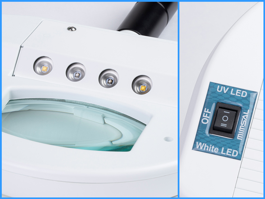 VISTA LED WOOD LAMP - hand-held