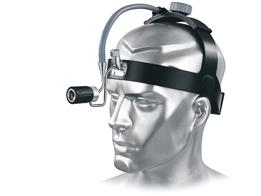 LAMPE FRONTALE À F.O. WIDA AVEC CÂBLE