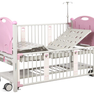 LIT ENFANT - 2 crémaillères - rose