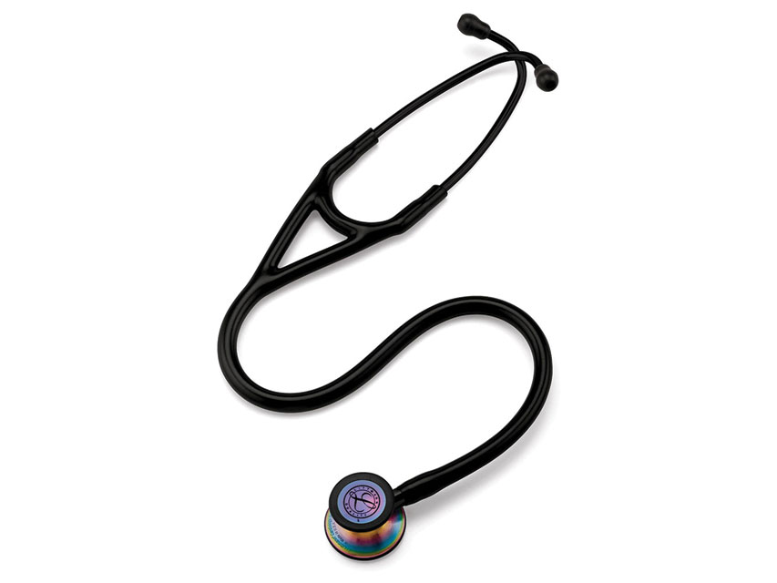 LITTMANN CARDIOLOGY IV - 6165 - noir - finition arc-en-ciel