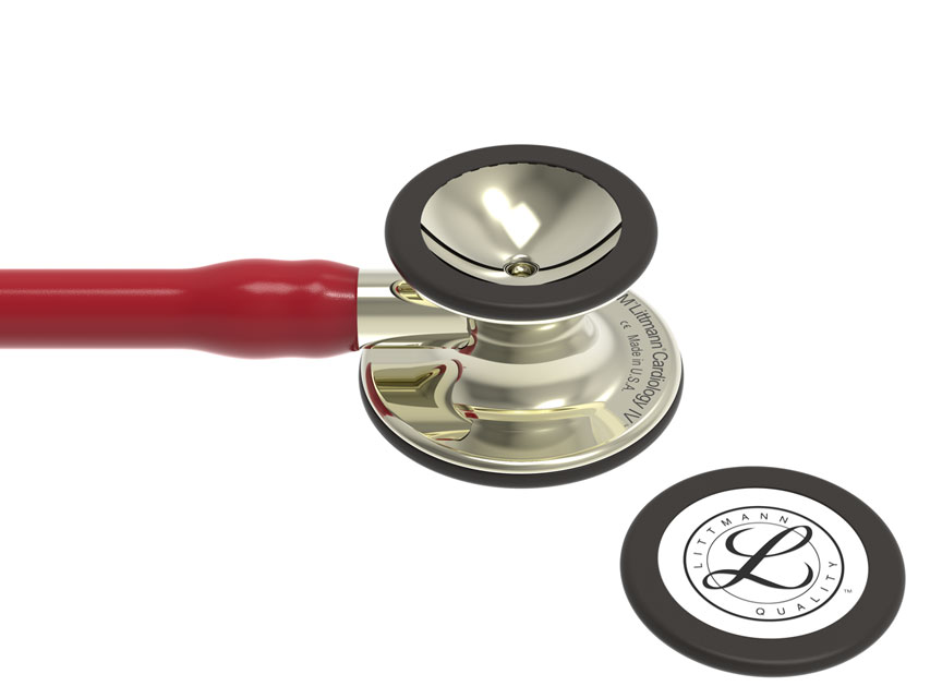 LITTMANN CARDIOLOGY IV - 6176 - burgundy - champagne finish