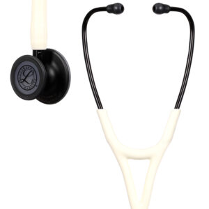 LITTMANN CARDIOLOGY IV - 6186C - albâtre - finition noire - tige noire