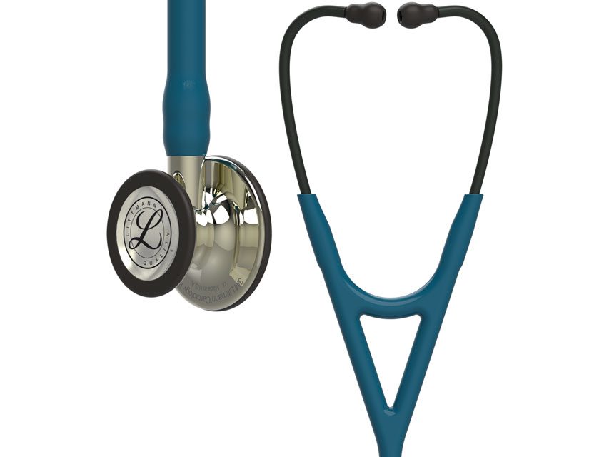 LITTMANN CARDIOLOGY IV - 6190 - caribbean blue - champagne finish