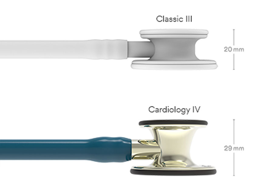 LITTMANN CARDIOLOGY IV - 6190 - caribbean blue - champagne finish