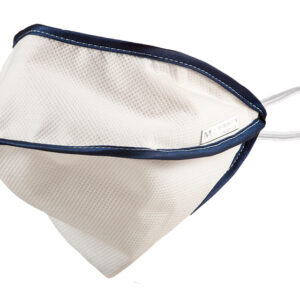 8% - 2 couches - blanc-bleu - barrette nasale