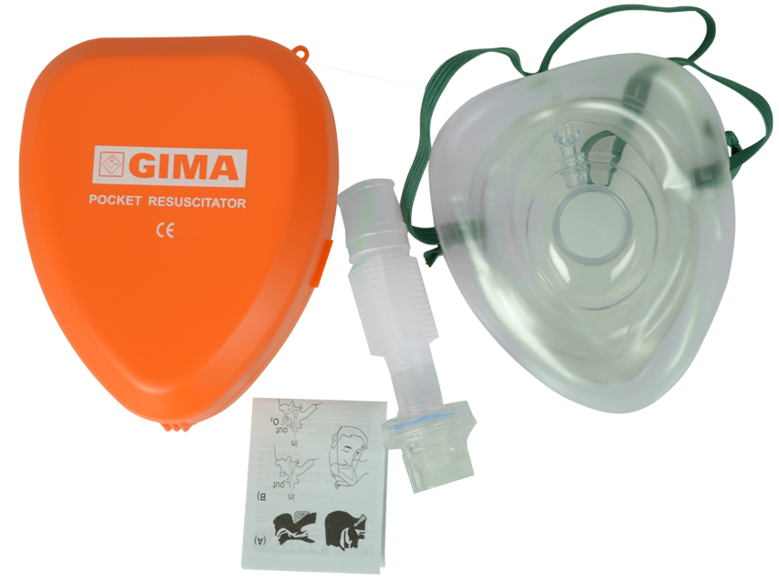 CPR MASK - pocket insufflator