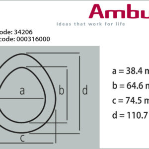MASQUE FACIAL AMBU N.2 - garçon bleu