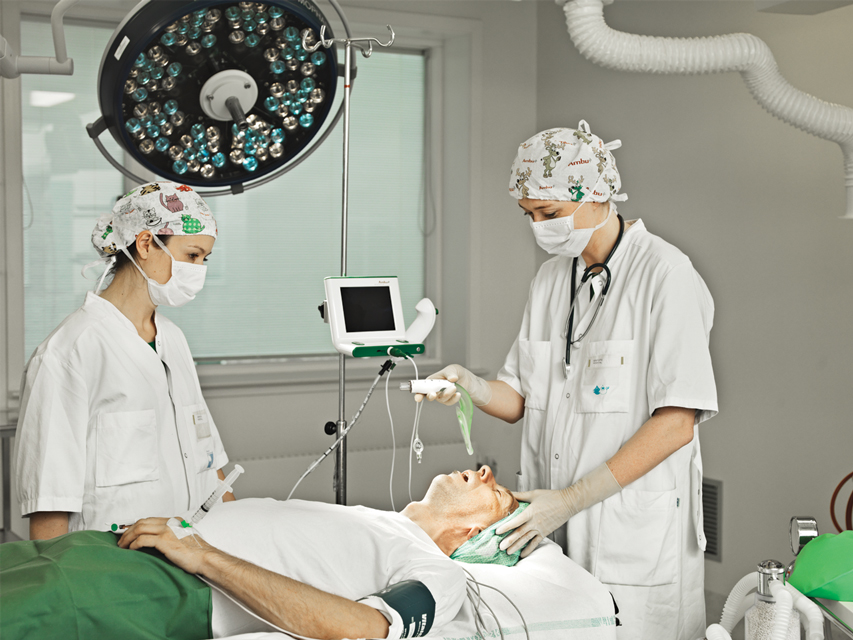 MASK LARYNGEAL DISPOSABLE AMBU AURA-i N° 3