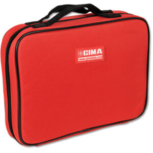 MAXI TROUSSE À FLACONS - nylon rouge