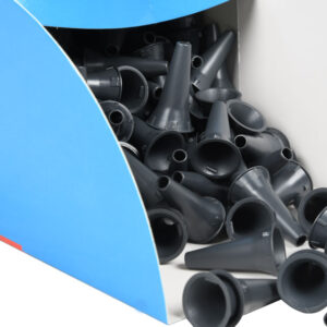 MINI-SPÉCULUM AURICULAIRE diam. 4 mm - gris -en distributeur