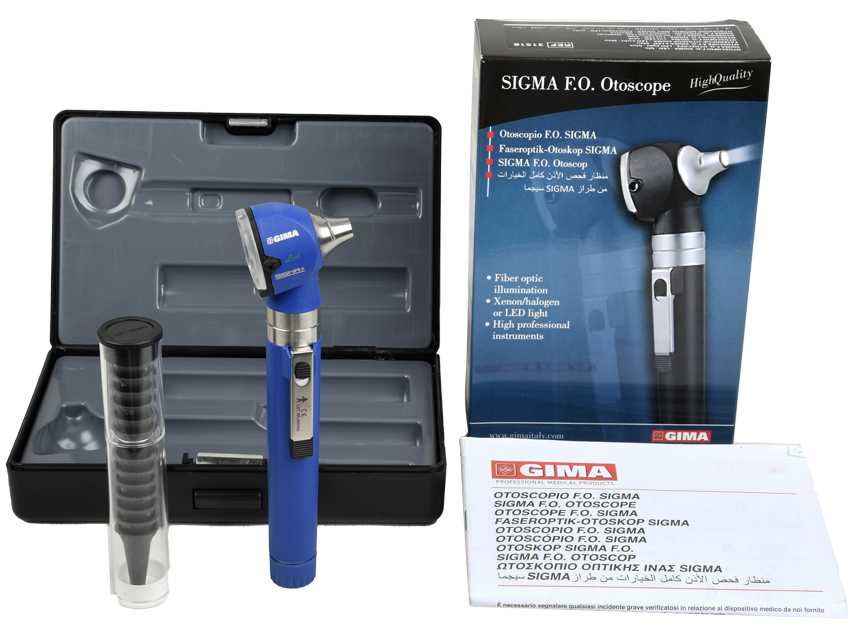 SIGMA LED F.O. OTOSCOPE - blue