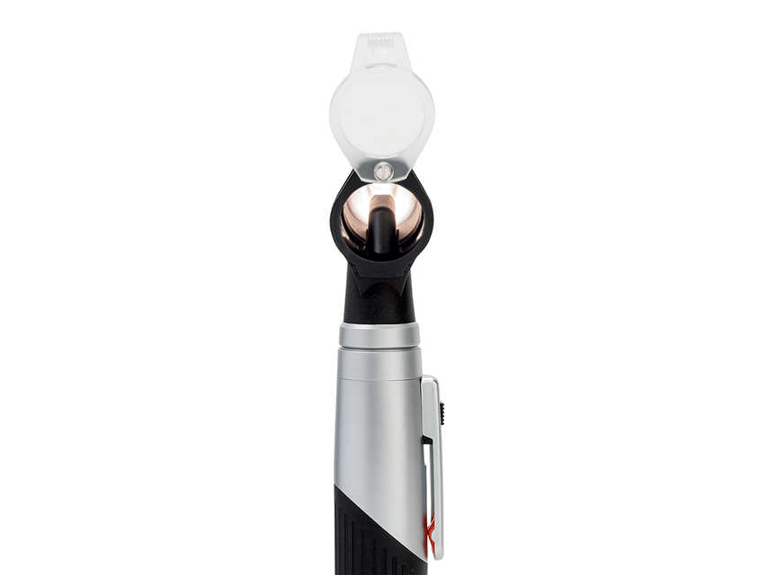 OTOSCOPE HEINE MINI 3000 LED DIRECT avec spéculums réutilisables et étui - noir - D-856.20.021