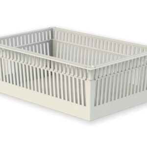 PANIER EN PLASTIQUE 60x40x20 cm