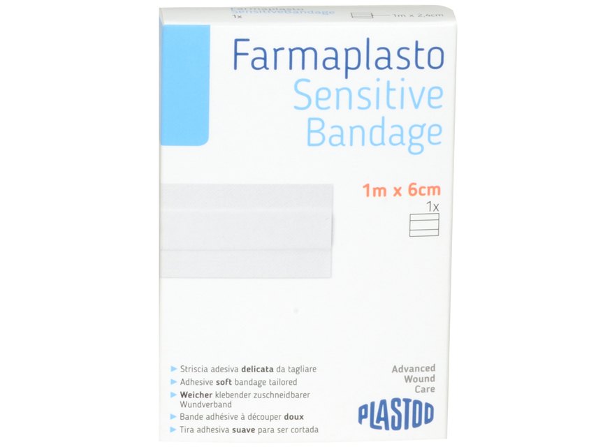 ADHESIVE BANDAGE ROLL 1 m x 6 cm