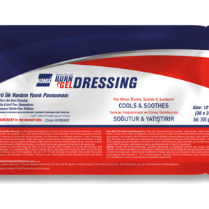 BURN DRESSING 30x30 cm - sterile