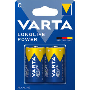 PILES ALCALINES VARTA - half torch "C"