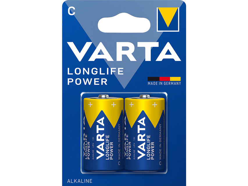 VARTA ALKALINE BATTERIES - half torch "C"
