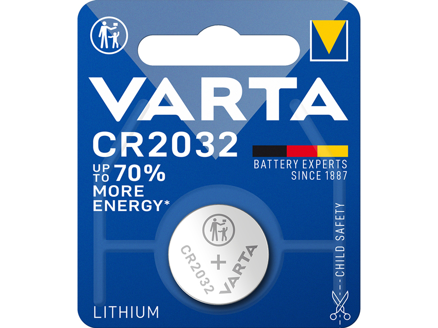 VARTA LITHIUM BATTERIES - 2032