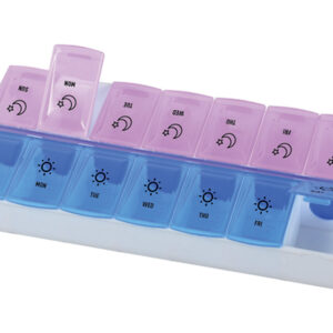 PILULIER SEMANIER PRISE BIQUOTIDIENNE - Anglais