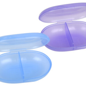 PILULIER - bleu/rose