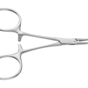PINCE HÉMOSTATIQUE MOSQUITO HARTMANN AESCULAP - courbe - 10 cm - BH105R