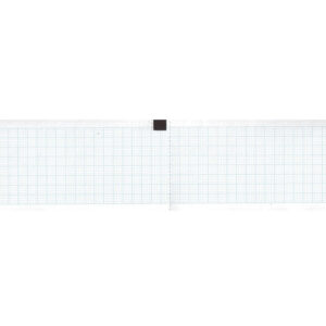 Papier thermique ECG 50x30 mm x m rouleau - grille blue