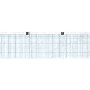 Papier thermique ECG 60x15 mm x m rouleau - grille blue