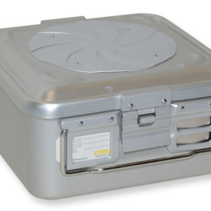 AIRTIGHT CONTAINER WITH VALVE's small, h 135 mm - grey