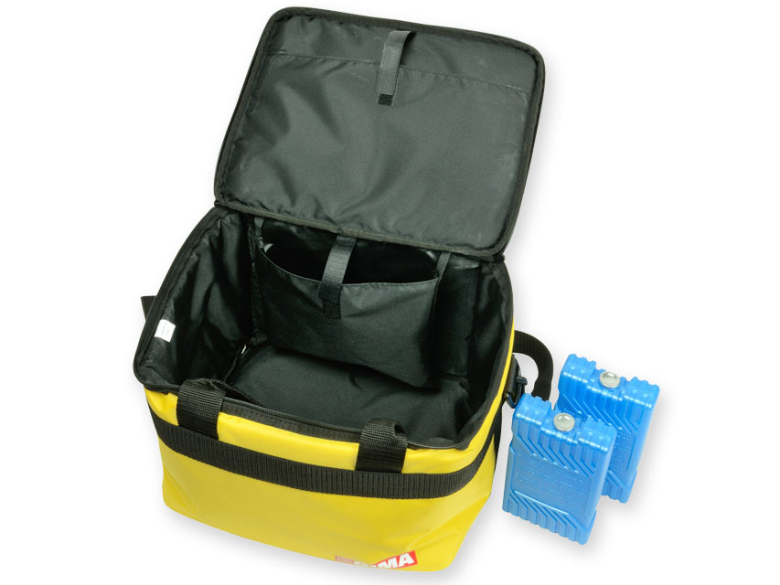 COOLER BAG - yellow - nylon