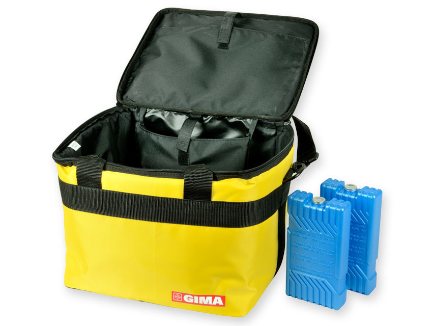 COOLER BAG - yellow - nylon