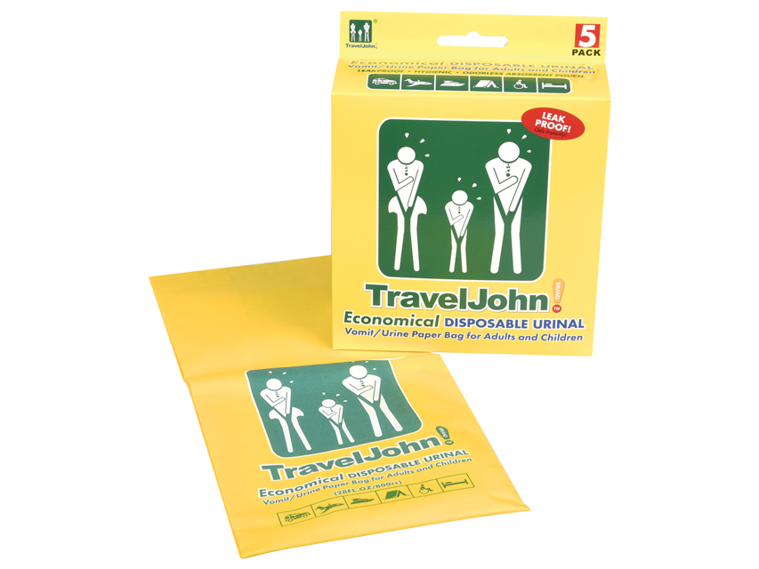 TRAVELJOHN 800cc JETABLE VOMITING BAG