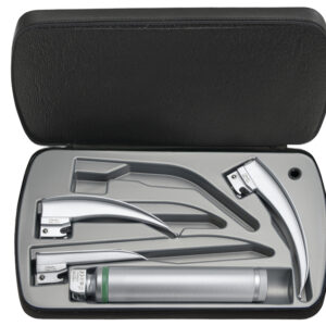 SET LARYNGOSCOPE LED HEINE CLASSIC+ - 3 lames - F-119.18.860