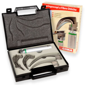 GIMA GREEN ADULT LED F.O. SET 4 blades: Mc Intosh 1-2-3-4 (2