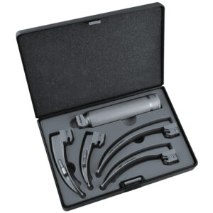 SET OF 4 MC INTOSH 1-2-3-4 LARYNGOSCOPE BLADES - adult