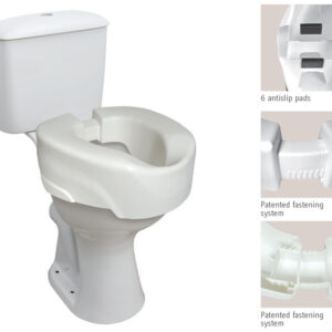SIÈGE DE TOILETTE SURÉLEVÉ CLIPUP