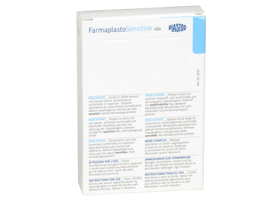 Band-aids ADHESIVE, SENSITIVE SKIN 5 different sizes 80 boxes of 40