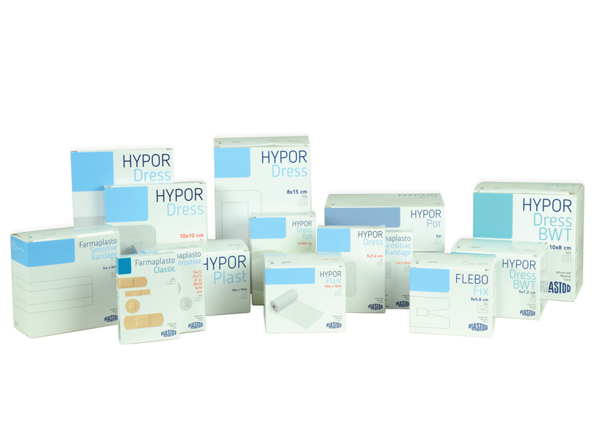 Band-aids ADHESIVE, SENSITIVE SKIN 5 different sizes 80 boxes of 40