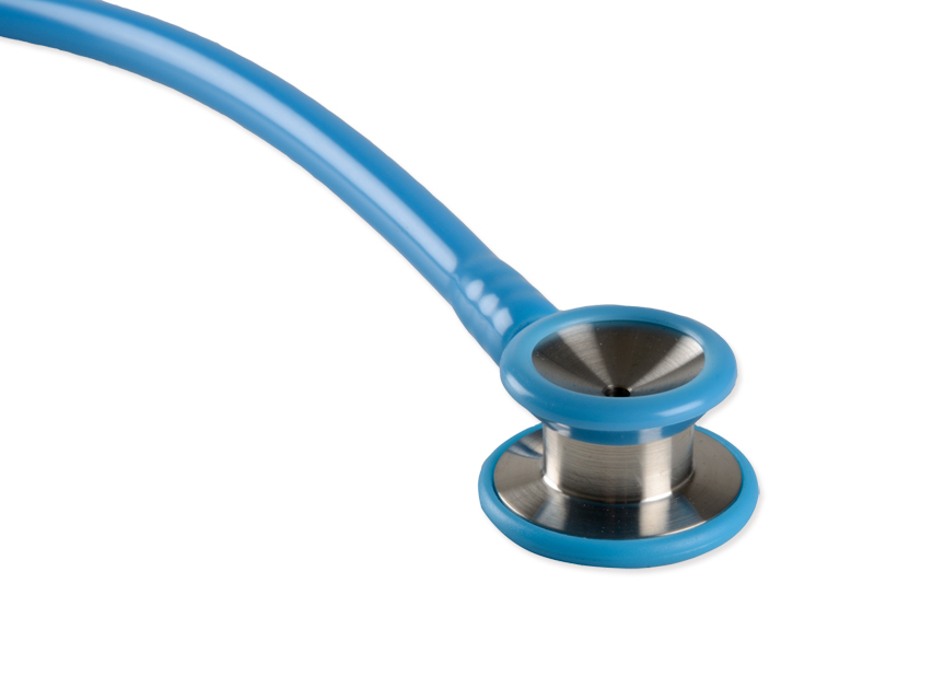 STÉTHO. PÉDIATRIQUE CLASSIQUE TÊTE DOUBLE - Y bleu clair