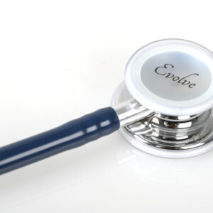 EVOLVE DOUBLE HEAD STETHOSCOPE - glossy head - navy blue Y
