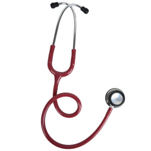 STÉTHOSCOPE DOUBLE TÊTE EVOLVE - tête brillante - Y bordeaux
