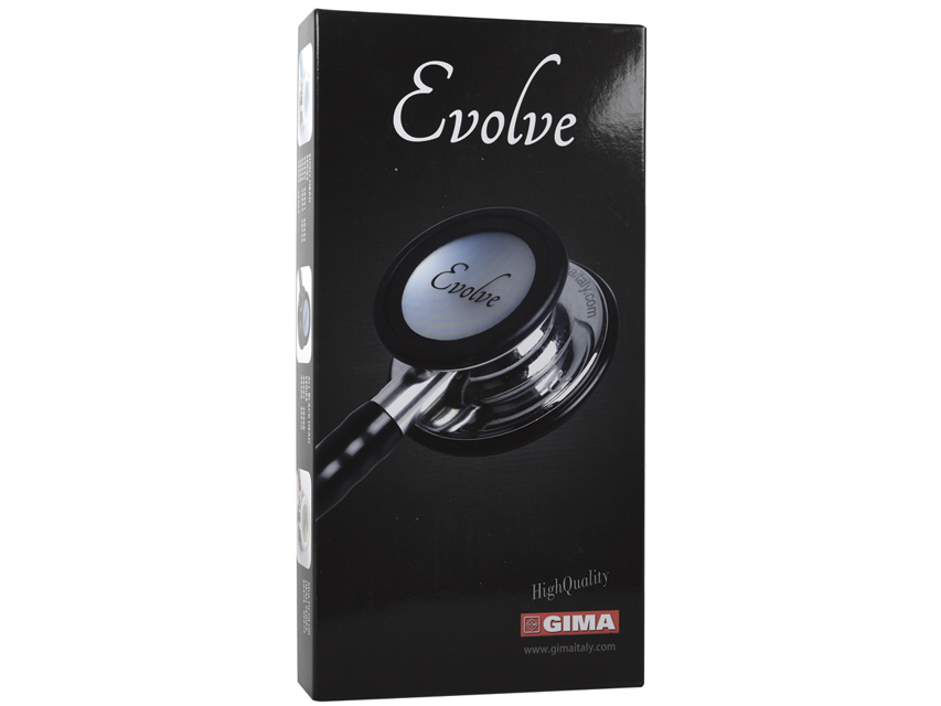 STÉTHOSCOPE DOUBLE TÊTE EVOLVE - tête brillante - Y turqouise