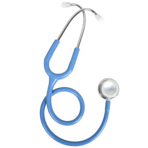 EVOLVE DOUBLE HEAD STETHOSCOPE - glossy head - Y turqouise