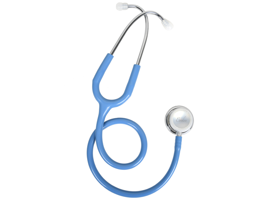 STÉTHOSCOPE DOUBLE TÊTE EVOLVE - tête brillante - Y turqouise