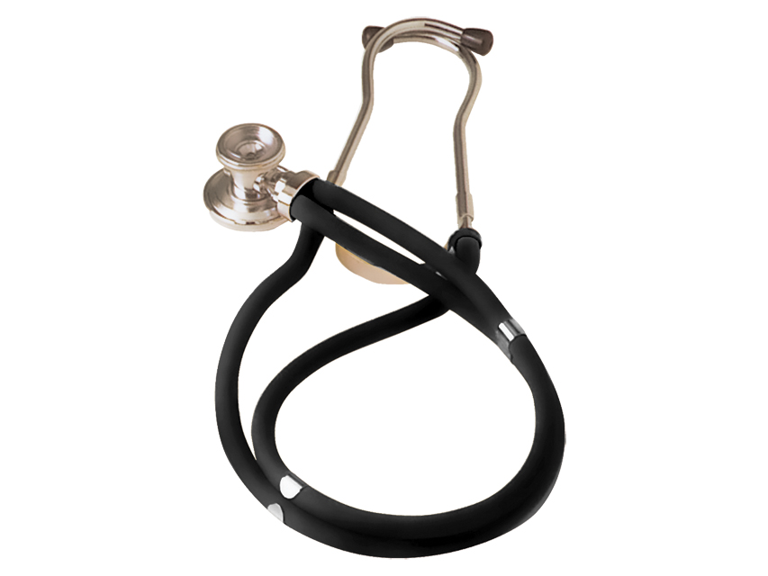 STÉTHOSCOPE JOTARAP À TÊTE DOUBLE - Y noir
