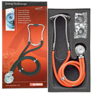 STÉTHOSCOPE JOTARAP À TÊTE DOUBLE - Y orange