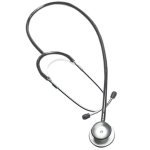 STÉTHOSCOPE RIESTER DUPLEX EN ALUMINIUM - adultes - gris ardoise